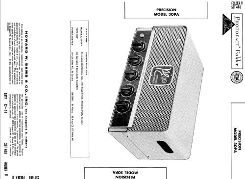 Precision 30PA ; Grommes Precision (ID = 607328) Ampl/Mixer