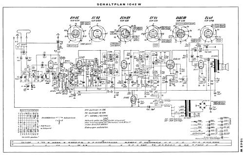 1042W; Grundig Radio- (ID = 101165) Radio