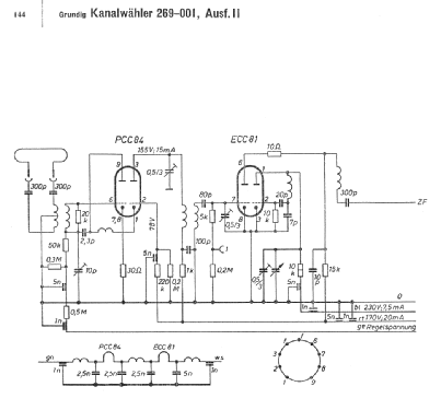 Fernsehtischempfänger 210/II ; Grundig Radio- (ID = 187418) Television