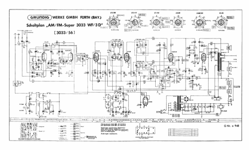 3033/56; Grundig Radio- (ID = 1536806) Radio