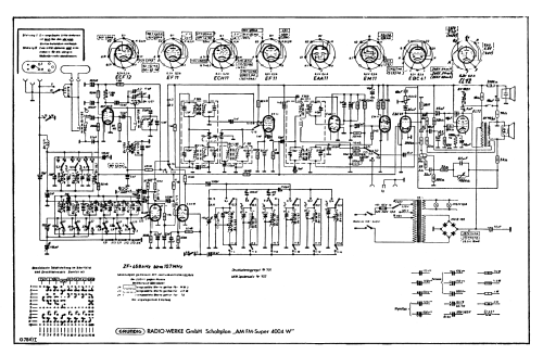 4004W; Grundig Radio- (ID = 2669970) Radio