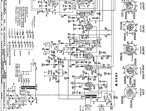 4035W; Grundig Radio- (ID = 374430) Radio