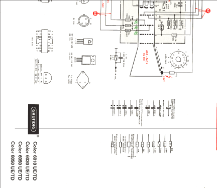 6050 UE/TD; Grundig Radio- (ID = 2257317) Television