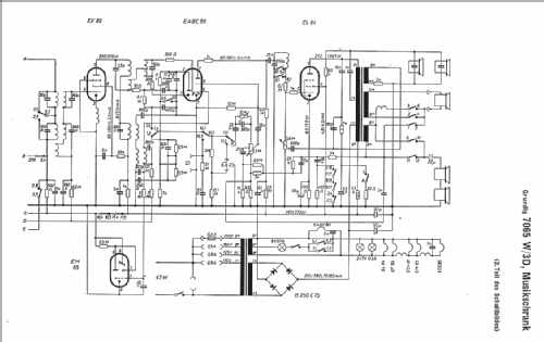 7065W/3D; Grundig Radio- (ID = 12508) Radio