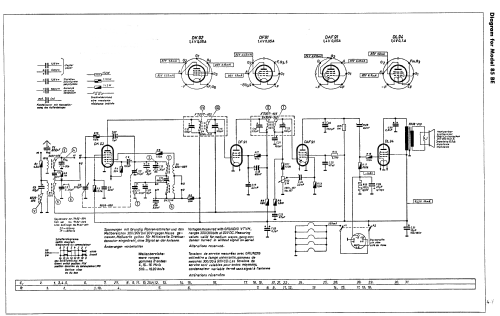 85BE; Grundig Radio- (ID = 238395) Radio