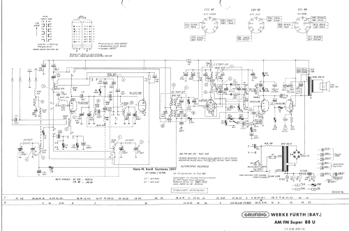 88U; Grundig Radio- (ID = 371743) Radio