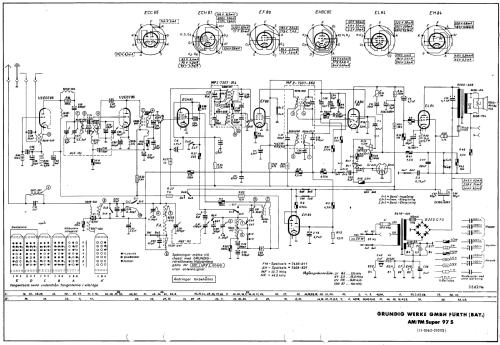 97S; Grundig Radio- (ID = 1272722) Radio