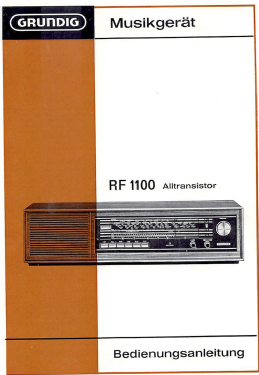 Alltransistor RF1100 Ch= CS150; Grundig Radio- (ID = 2750351) Radio