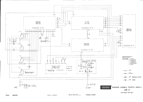 AM/FM-Generator AS4; Grundig Radio- (ID = 464073) Equipment