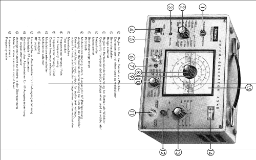 AM/FM-Generator AS4 B; Grundig Radio- (ID = 606129) Ausrüstung