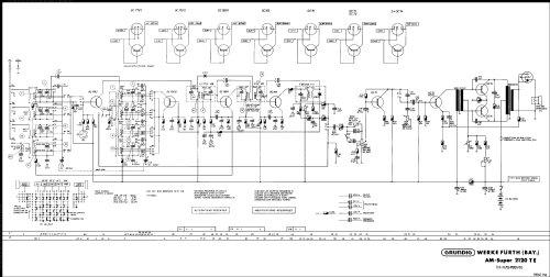 AM-Super 2120-TE; Grundig Radio- (ID = 626273) Radio