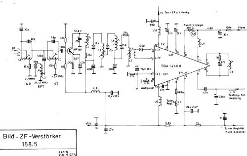 Antennenmessempfänger ME6 Typ 158; Grundig Radio- (ID = 1321239) Equipment