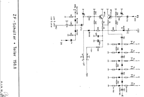 Antennenmessempfänger ME6 Typ 158; Grundig Radio- (ID = 1321241) Equipment