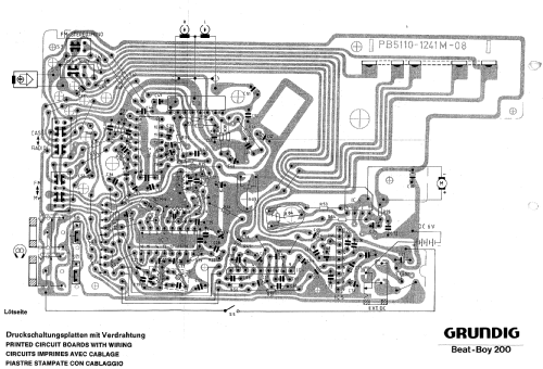 Beat-Boy 200; Grundig Radio- (ID = 840713) Radio