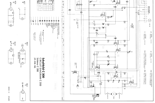 C200; Grundig Radio- (ID = 94957) Ton-Bild