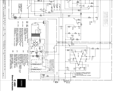 C480 Stereo; Grundig Radio- (ID = 294824) Enrég.-R