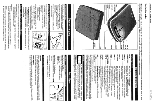 CDP110; Grundig Radio- (ID = 1060013) Enrég.-R