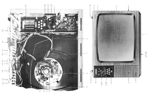 Color 5000; Grundig Radio- (ID = 2117560) Televisión