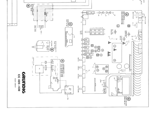 Compact Center CC430-2; Grundig Radio- (ID = 1388677) Radio