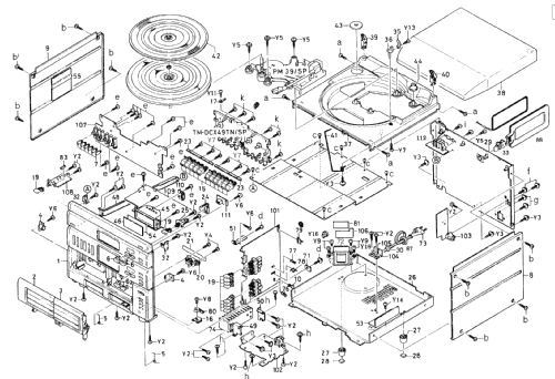 Compact Center CC 660; Grundig Radio- (ID = 2243936) Radio