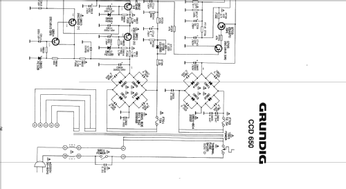 Compact Center CCD 650; Grundig Radio- (ID = 2244200) Radio