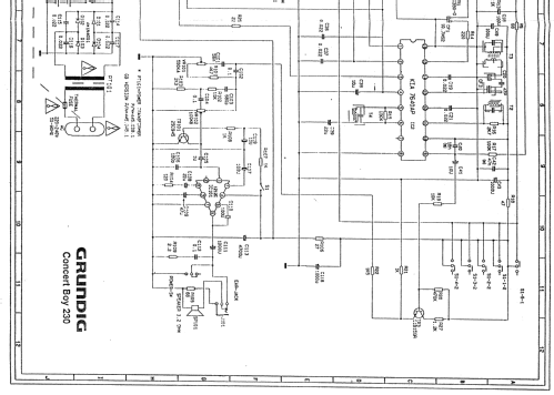 Concert Boy 230; Grundig Radio- (ID = 645780) Radio