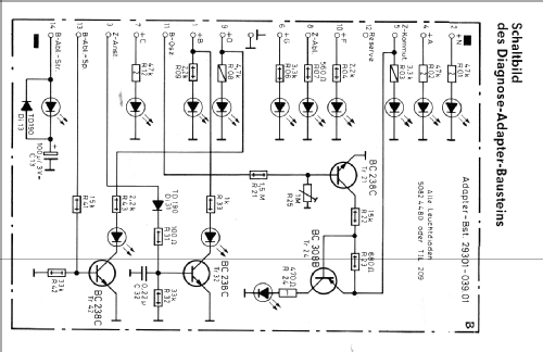 Diagnose-Adapter 29301-039.01; Grundig Radio- (ID = 348597) Equipment