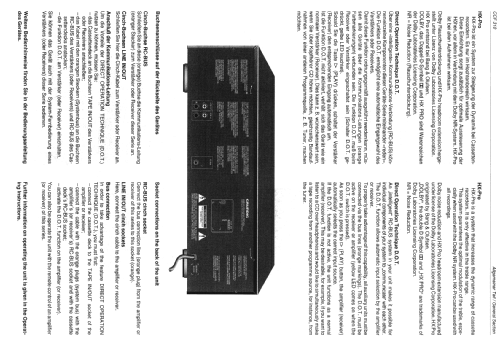 Double Cassette Deck CCF 310; Grundig Radio- (ID = 1383862) R-Player