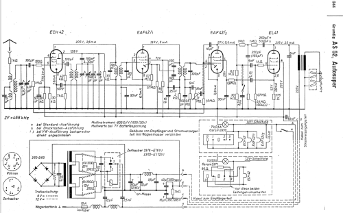 Drucktasten-Autosuper AS52; Grundig Radio- (ID = 198466) Car Radio