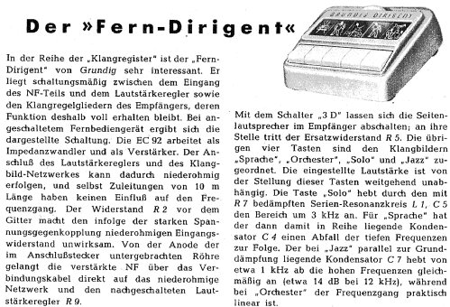 Ferndirigent 7602; Grundig Radio- (ID = 1906311) Diversos