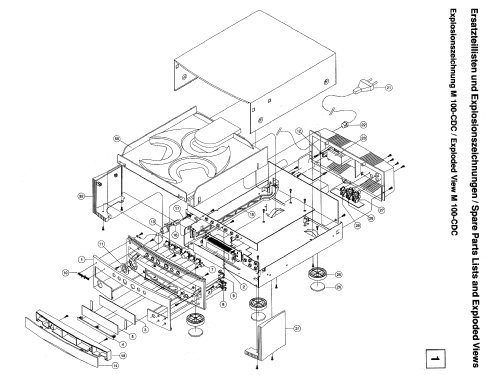 Fine Arts M 100-CDC; Grundig Radio- (ID = 1381831) R-Player