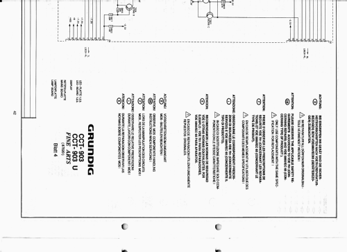 Fine Arts Twin Reverse Cassette Tape CCT-903; Grundig Radio- (ID = 1893822) Ampl/Mixer