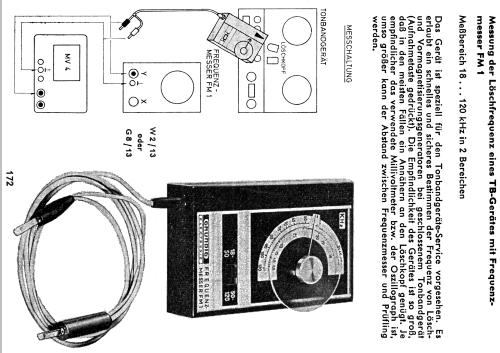 Frequenzmesser FM1; Grundig Radio- (ID = 1796221) Equipment