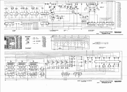 Frequenzzähler FZ1000; Grundig Radio- (ID = 1318063) Equipment