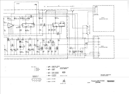 Frequenzzähler FZ1000; Grundig Radio- (ID = 1318065) Equipment