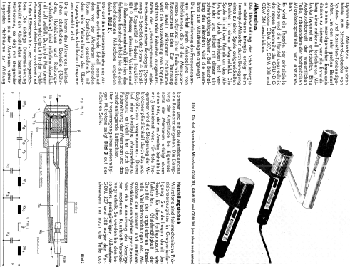 GDM308 Report; Grundig Radio- (ID = 1047175) Microphone/PU