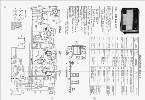 Grundig Super 266GW; Grundig Radio- (ID = 2474994) Radio