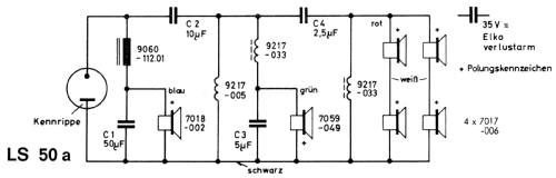 Hi-Fi Raumklangkombination LS50a; Grundig Radio- (ID = 1764251) Speaker-P