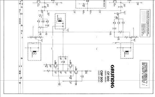 HiFi-Cassettendeck CF300; Grundig Radio- (ID = 1362641) Enrég.-R