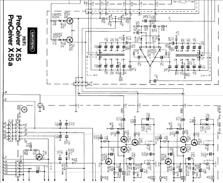 HiFi-PreCeiver X55 - X55a; Grundig Radio- (ID = 902200) Radio