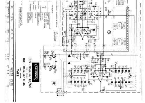 HiFi-Receiver R45 ; Grundig Radio- (ID = 487901) Radio