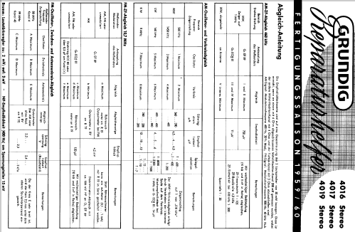 Konzertgerät 4016 Stereo; Grundig Radio- (ID = 107510) Radio