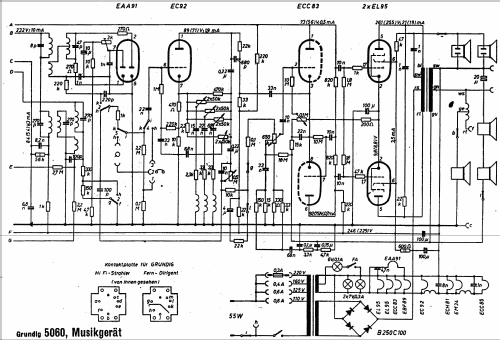 Konzertgerät 5060; Grundig Radio- (ID = 24063) Radio