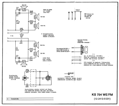 KS 754 WE/FM; Grundig Radio- (ID = 633552) Radio