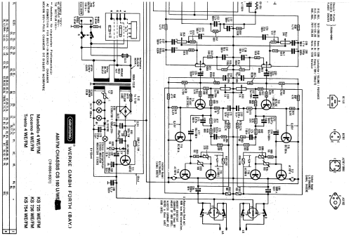 Locarno 4 WE/FM Ch= CS160 U/WE; Grundig Radio- (ID = 633542) Radio