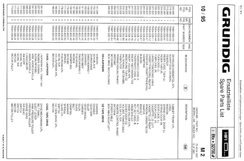 M2 - GLF0851; Grundig Radio- (ID = 2211543) Radio