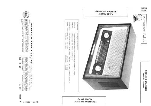 Majestic 5017U Stereo; Grundig Radio- (ID = 1613455) Radio