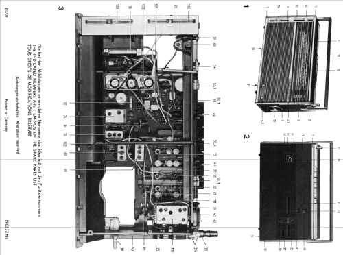 Melody-Boy 1000E; Grundig Radio- (ID = 1985344) Radio