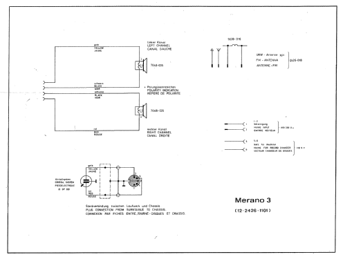 Merano 3 Ch= CS160MS; Grundig Radio- (ID = 644053) Radio