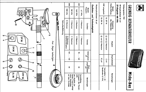 Micky-Boy ; Grundig Radio- (ID = 31059) Radio